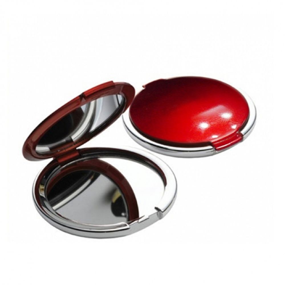 [Star Corporation] ST-075S Red _ Mirror, Hand Mirror, Magnifiing Mirror, Double Used Mirror, Fashion Mirror, Portable Mirror